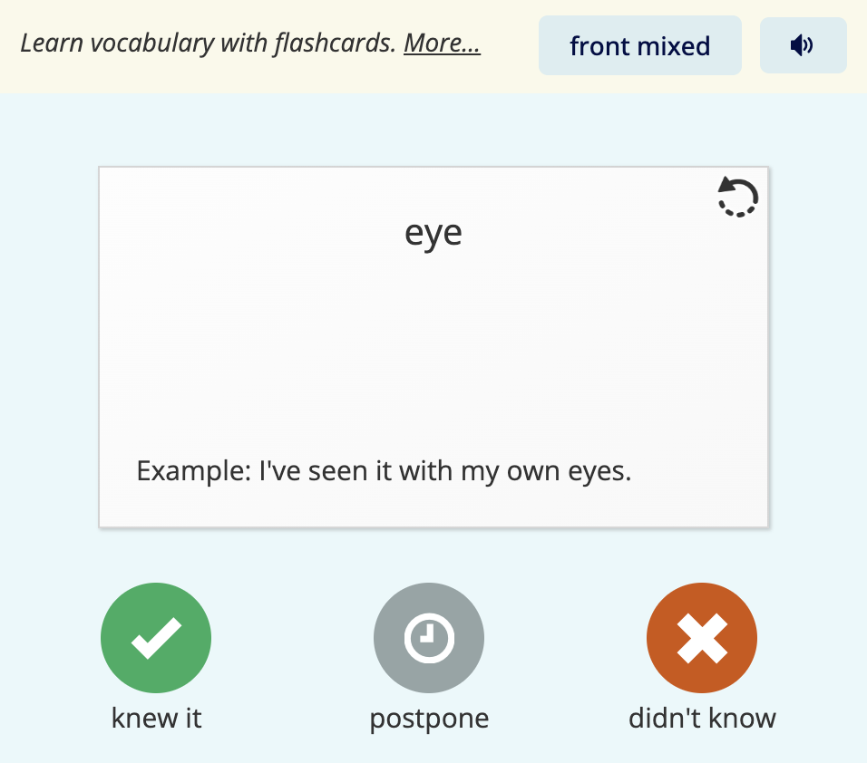 Flashcards